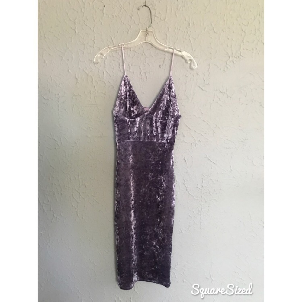 Crushed Velvet Dress - Picture 3 of 5